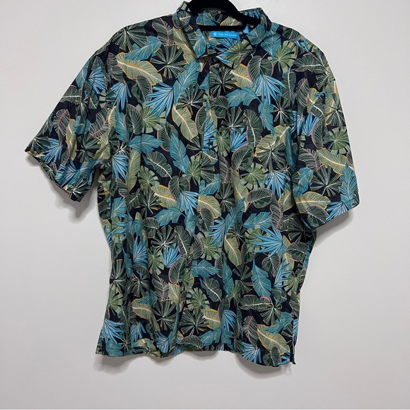 Tori Richard Men's Hawaiian Shirt Men's 3XL Cotton Lawn Tropical Resort Beach - Picture 2 of 9
